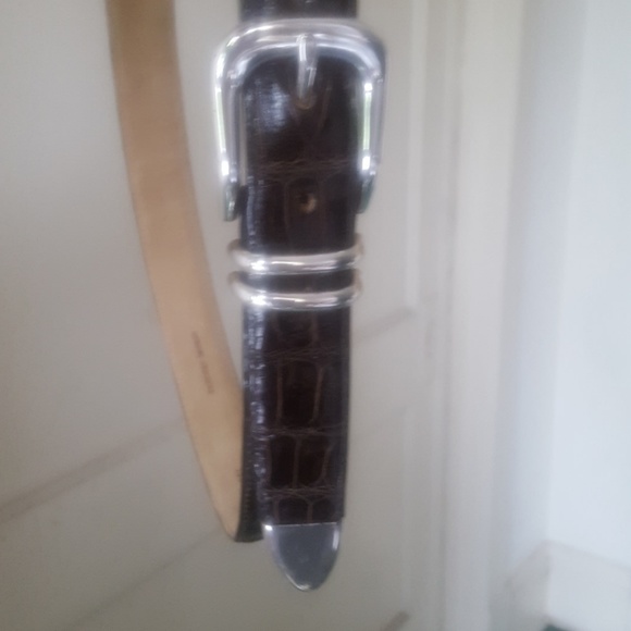 Genuine crocodile belt - Picture 7 of 8